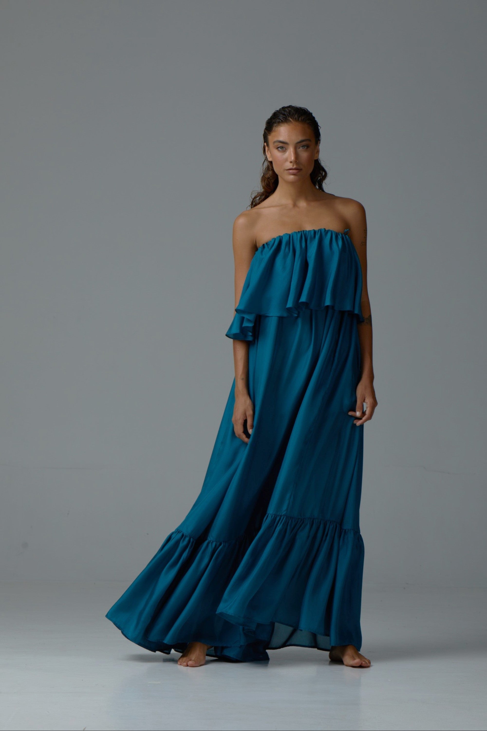 kalita dress grey Petal and Pup Women's Camala Maxi Dress