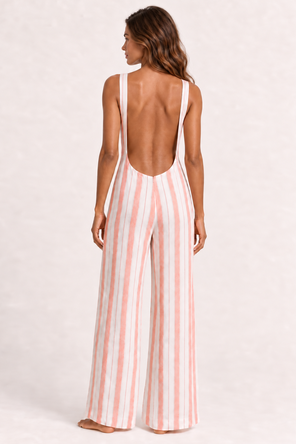 Paddington Jumpsuit – Red Stripe