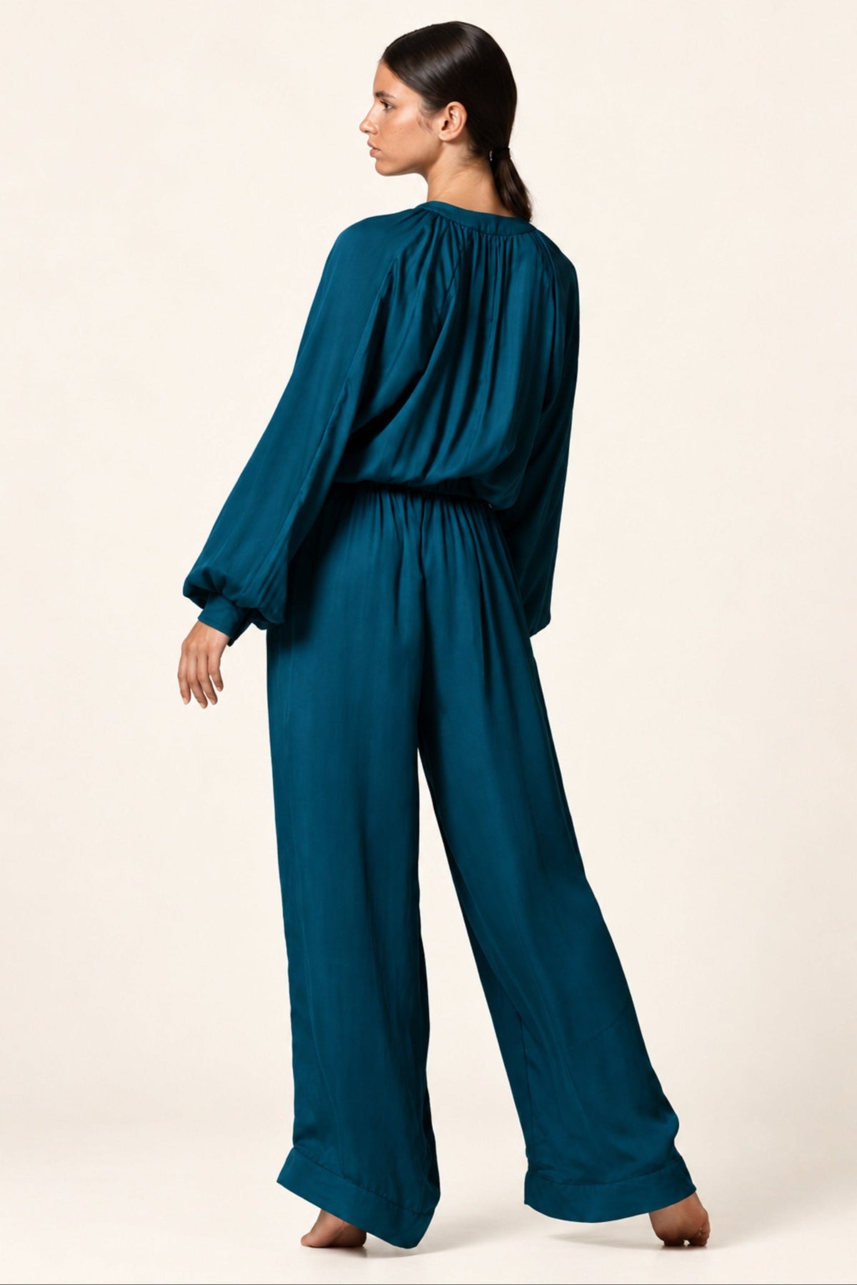 Thalia Jumpsuit - Nile Blue