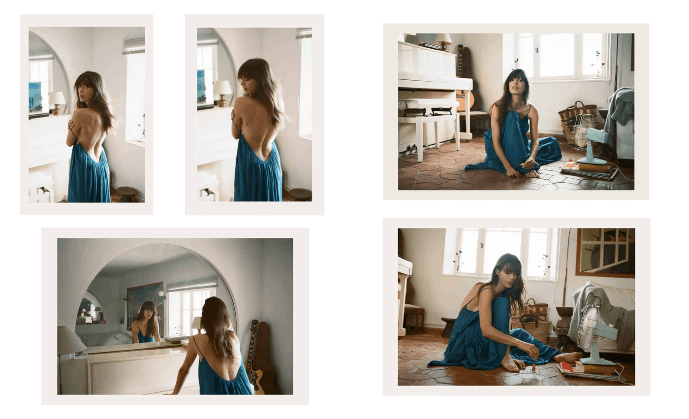 Brigitte Maxi in Teal