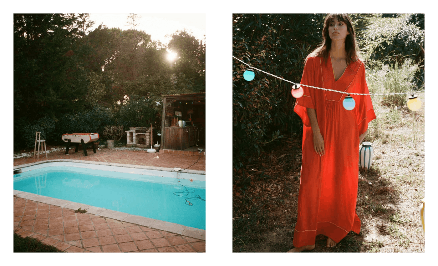 Kali Kaftan in Mandarin OrangeCeramic Vase by Amore_Maison